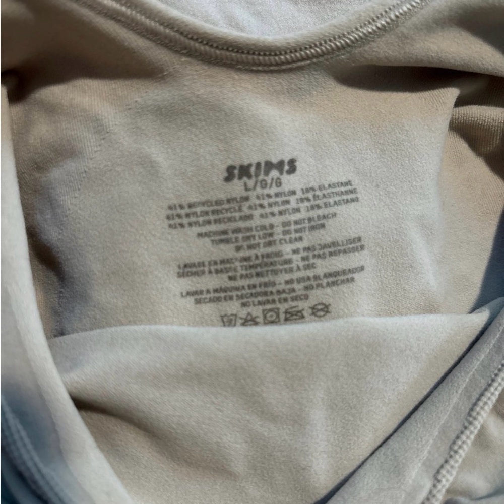 SKIMS Seamless Mid-Thigh Bodysuit in Warm Tan - Picture 5 of 8